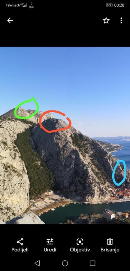 Sara Apartment Punta Omis Near Sandy Beach ภายนอก รูปภาพ